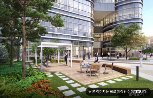 힐스테이트 성남메트로블 공개공지